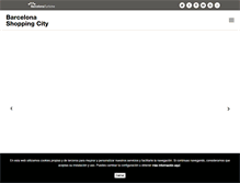 Tablet Screenshot of barcelonashoppingline.com
